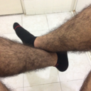 hairyleggedboy:  Me playing with my friend