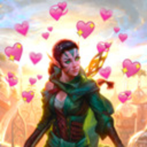 mtglesbiandaily: todays magic lesbian is Big burly gal full of love  