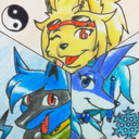 pencil-arts: ask-the-k9-team-members:  Friday fanart!  For the cutest lucaria around!