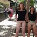 publiclyindecent:  allmyswallows:  Bold teen shows not only her tits, but her pussy at a crowded cafe!  This video will make you horny, whether you’re a boy or a girl.  http://publiclyindecent.tumblr.com/
