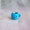 Small, Blue Teacup