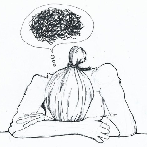 dailyanxietythings:    always second guessing yourself   
