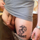 marinecocks:  marinebuzz:  noskinnyguysallowed:  cute fuzzy marine stationed in japan. We were messaging on skype and he sent this :)  Nice load from this hot Marine  http://marinecocks.tumblr.com 