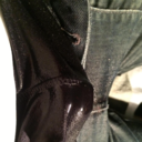 Dont-Piss-It-Away:  Peedjeans:  I Was On Tumblr And Had To Piss So I Did.  Hot! 