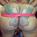 sinisbliss:  Big booty Danni taking backshots and loving it listen to her moan tho!!!!