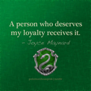 PROUD SLYTHERIN! 