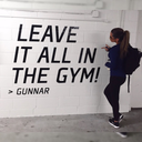 The day I started training because I love my body and because I wanted to see myself get stronger instead of working out because I hated myself  is the day that changed my life.