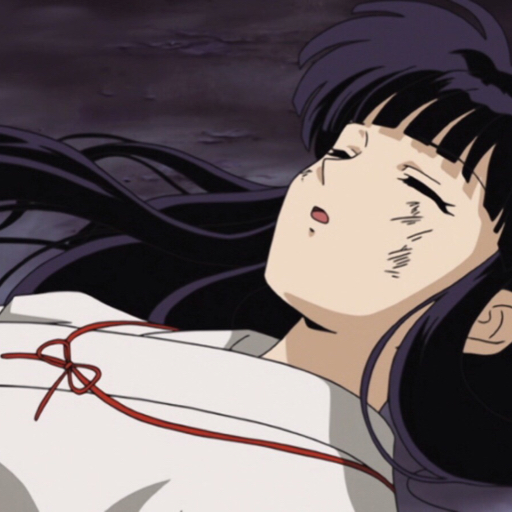 kazenokizu-inukag:  this scene, after the first battle with Kagura. the gang was trying to find the way to save Koga’s arm heavily wounded by the fake fragment I was always extremely surprised that Shippo was the one pointing out this for Kagome I was