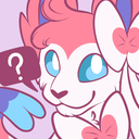 askmodelsylveon:  fishstickbisquick:  “Another Sylveon? You mean your  Ref-…”“pff..I-I mean yes. Yes I did see another sylveon, he must be very rude to have tormented you. OH I see him!”   Toulouse and Bisquick were swept back by Fishstick’s
