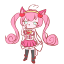 不思議な国のいりす ロージアちゃんの絵