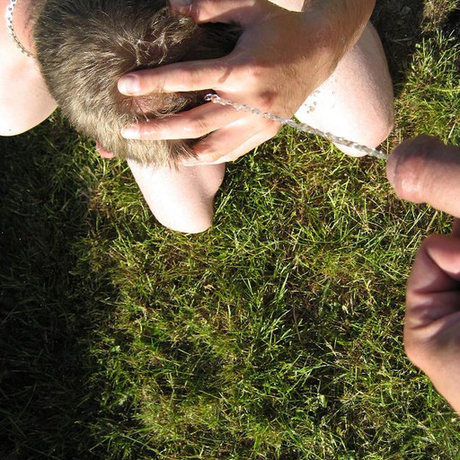 wetandmessydk:Take a piss in my jeans a the gas station.