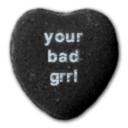 yourbadgrrl:  Baby’s been a bad, bad girl….;P