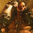 muddybear:  imaginegarroshellscream:  Imagine Garrosh Hellscream riding the rocket