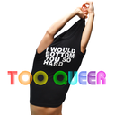 tooqueerclothing:  “He didn’t even say thanks tho” 😂