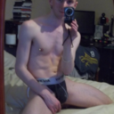 subblondechris:  me listening to a new favourite brainwashing file.  Any great file