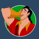 Watching the Disney movie Princess Gaston