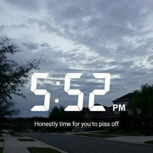 Shoutout to whoever just unfollowed me, your soul is as ugly as this fucking font.