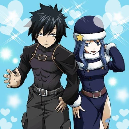 hikariintan:  Team NaLu (+ Happy) met Team Gruvia (+ Erza)!!! 