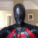 overtrousers:  #latex #rubber #gimp #drooling 