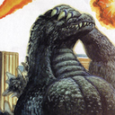 gameraboy:  Godzilla’s flying kick! Godzilla