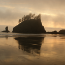 frommylimitedtravels:Ruby Beach.Even on a