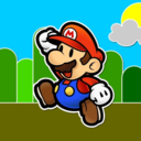 terminavelocity:  Mario with a Portal Gun.