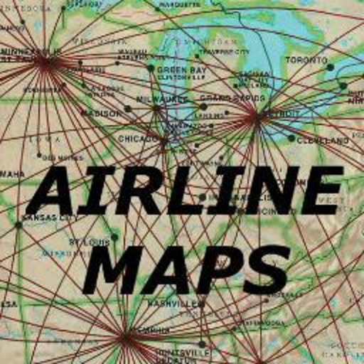 1991 – @airlinemaps on Tumblr