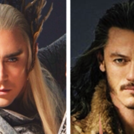 aluxra:  elfandbowman:do you think little legolas would sit down on the ending of thranduil’s robe (which is long as hell and drags on the floor) and thrandy would pretend he didn’t notice and just walk around like that  older Legolas doing it when