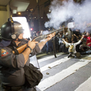 Feridos no protesto em São Paulo