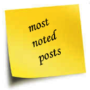 Most NOTED Posts