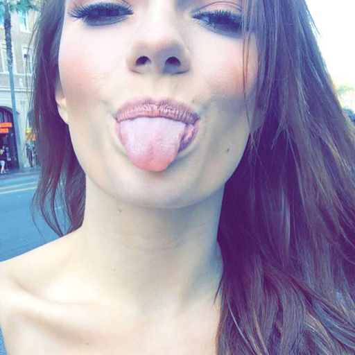 XXX Girls With Their Tongue Sticking Out photo