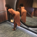 onone231:  thot-dot-porn:  Yes, she can do it like that w/ a dick in her! 