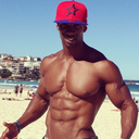instagasm:  maxphilisaire:  Send body fat running for cover by starving your excuses.  #SHREDWITHMAX #MAXOUT  (at 👉 shredwithmax.com )  Damn