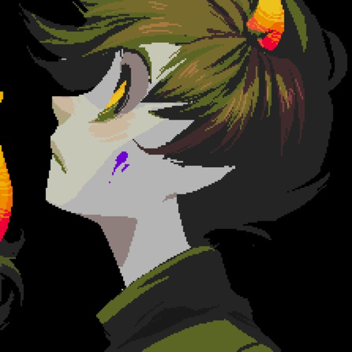 constantlydrawingablank:  miss-rose-of-tardis:  whyvoiceswhy:  lizawithazed:  vintage-aerith:  helpahomestuck:  just trust me on this one  but seriously I want a Homestuck anime animated exactly like this  oh my god this is perfect.  IM CHOKIGN  sanity