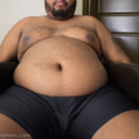 blkfatchub:  Horny morning  Hot daddy. 