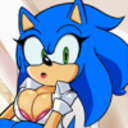 Due to Sonic gal art