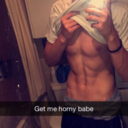 mancandy:  A little striptease from Brandon when his girlfriend is away ;)