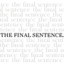 the-final-sentence