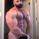 casasgeoo:  thumper339:OMFG! Dis hot, handsome, sexy, nekid, horny, strokin’ MF'er is a sensationally gifted hunk ‘n a repost! But fuck!“check dem huge nutz fillin’ dat scrotum ‘n take a gander at dat big, long stallion stud size. Cock! I wanna