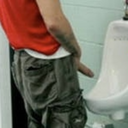 Boyish-Gay-Stuff:  Sexy Lad Take A Long Leak At Club Urinals