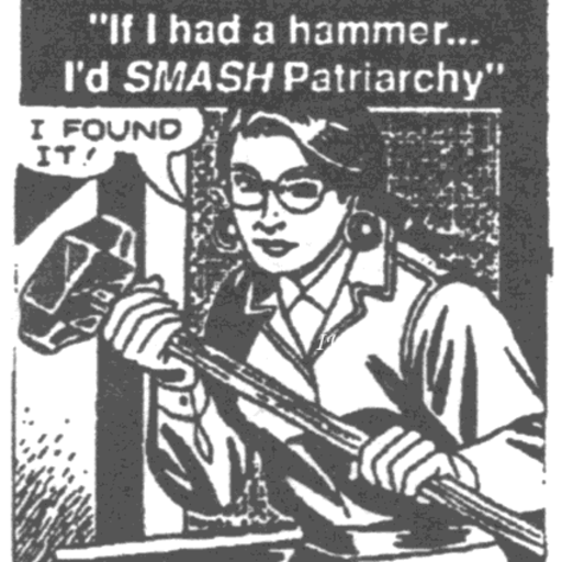 introtofeminism:  i didnt mean to become an angry feminist it just sort of happened because i looked out my window and woke the fuck up y’know 