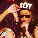 cheryl-rihanna-katy:  Katy Perry &amp; Rihanna party in Brazil 