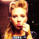 stayhomescarlett:  Almost got into an accident on my way back from set. This is what