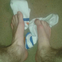 gayfootslavecentral:  jamestmedak:  What a good little slurper of man-toes …  Those feet are perfect - Lucky slave  Hotttttt