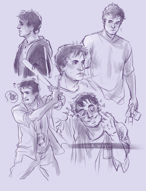 More Adam Doodles! I Promise I Draw More Than Just Him But He's Just My Absolute Favorite Guy :)))