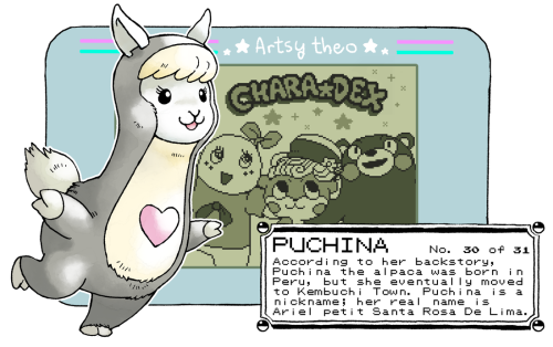 CharaDex day 30: Puchina!
