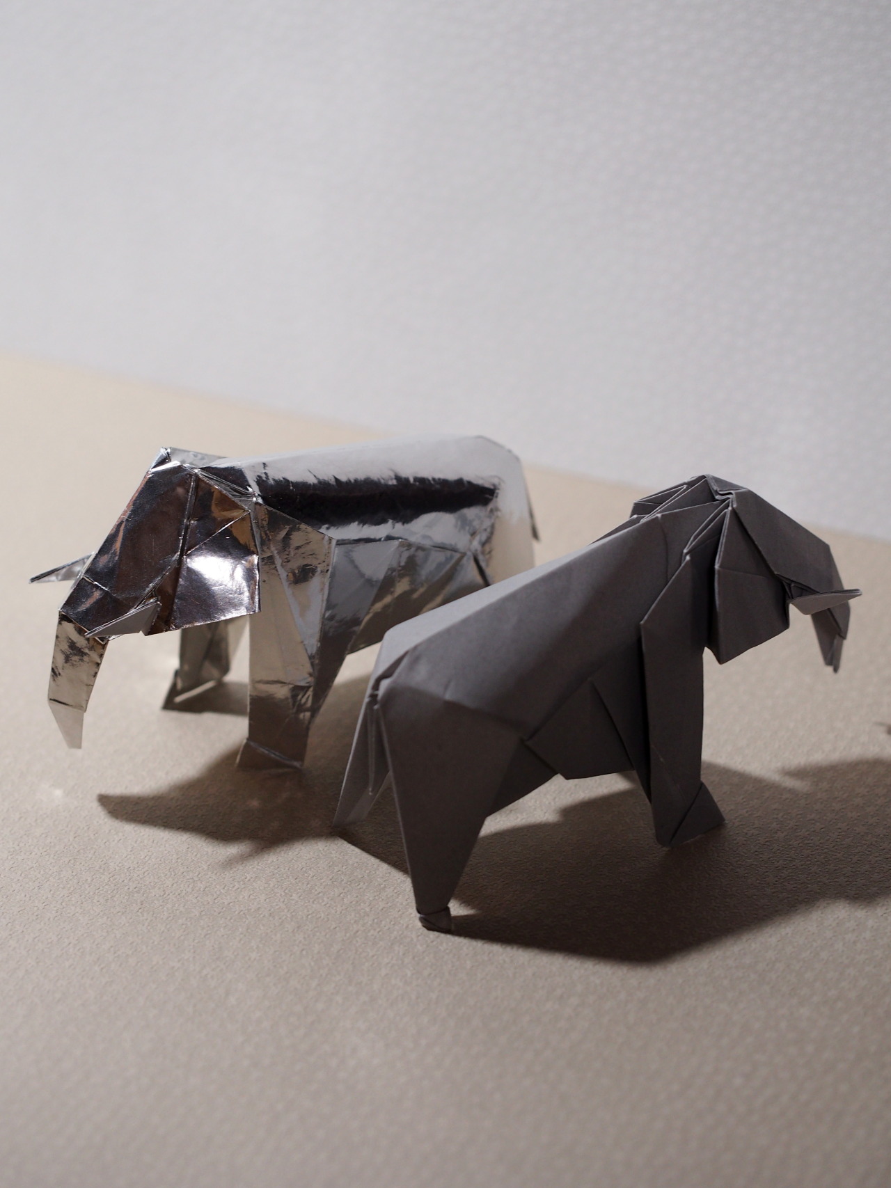 Just An Art Dork Trying To Get By Markunsan Origami Youtubeでゾウの折り紙の動画に触発されて
