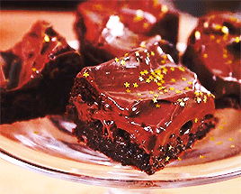 fatfatties:    Rich Chocolate Frosted Brownies    Oh…oh…ohh…oh…my….GOD
