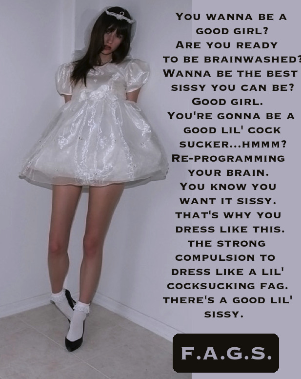 faggotryngendersissification:  You wanna be a good girl? Are you ready to be brainwashed? Wanna