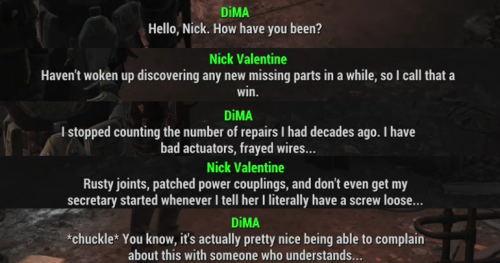 albino-bat:A few conversations between Nick and DiMA.